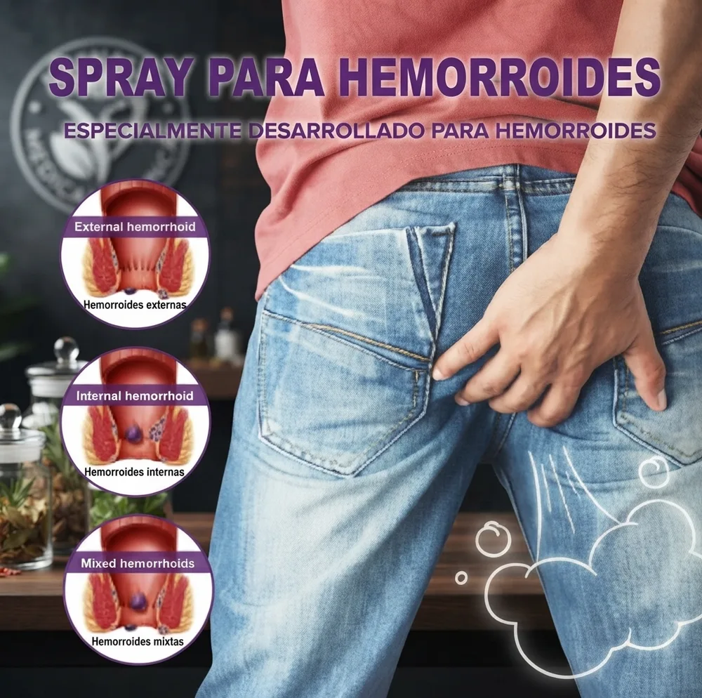 1) El frasco en la mano mostrando el atomizador en primer plano. 2) El frasco junto a un bolso o neceser, para mostrar que es discreto y portátil.