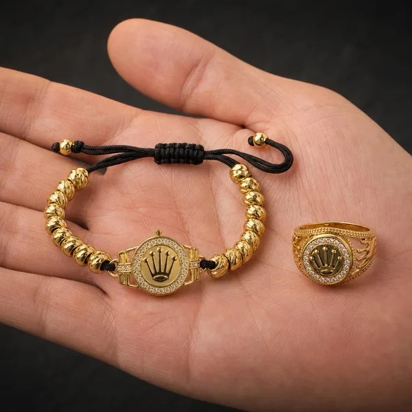 Conjunto Rolex 18K
